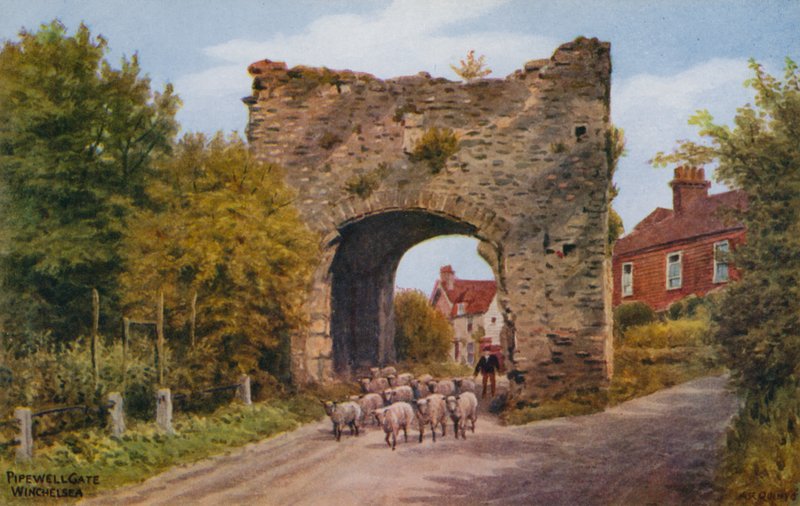 Pipewell Gate, Winchelsea af Alfred Robert Quinton