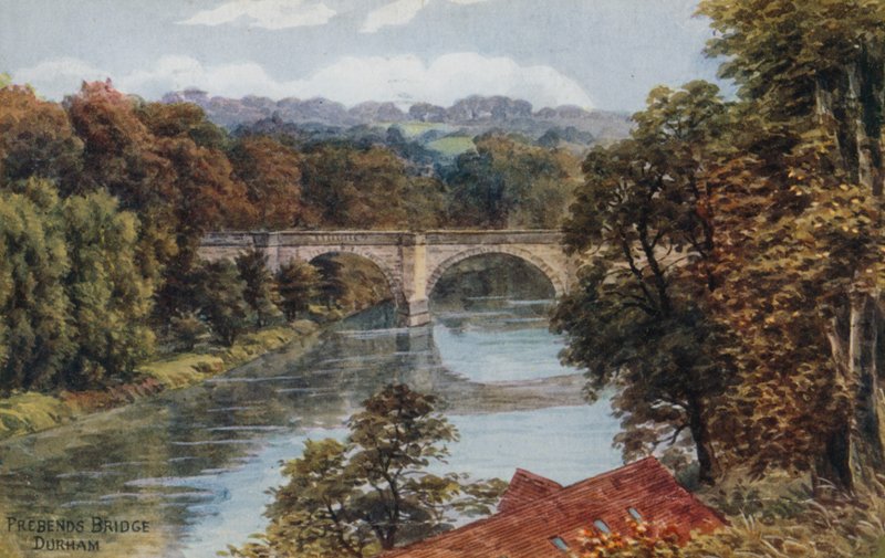 Prebends Bridge, Durham af Alfred Robert Quinton