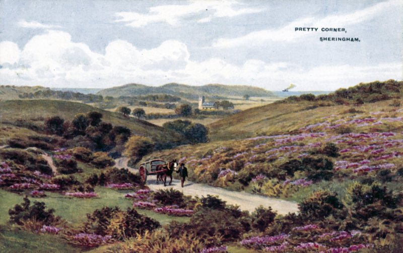 Pretty Corner, Sheringham, Norfolk af Alfred Robert Quinton