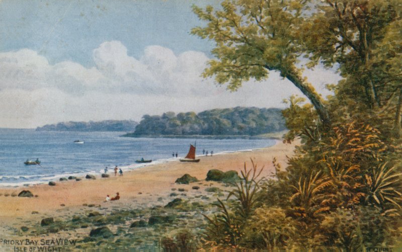 Priory Bay Sea View, Isle of Wight af Alfred Robert Quinton