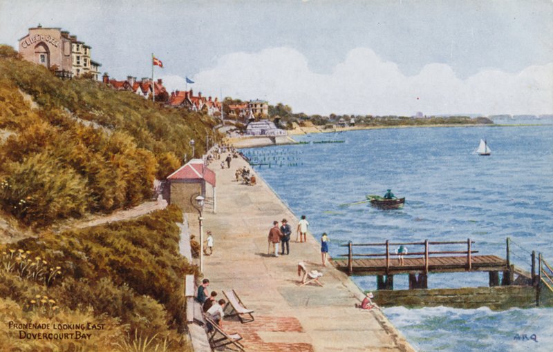 Promenade mod øst, Dovercourt Bay af Alfred Robert Quinton