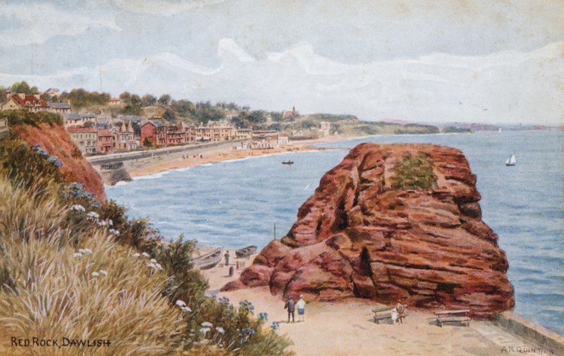 Red Rock, Dawlish af Alfred Robert Quinton