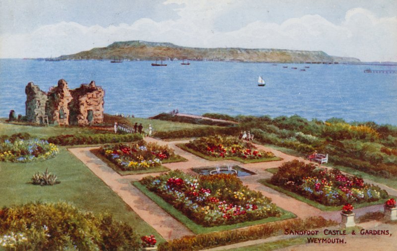 Sandsfoot Castle and Gardens, Weymouth af Alfred Robert Quinton