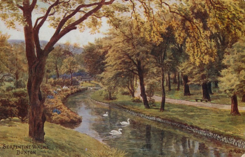 Serpentine Walks, Buxton af Alfred Robert Quinton
