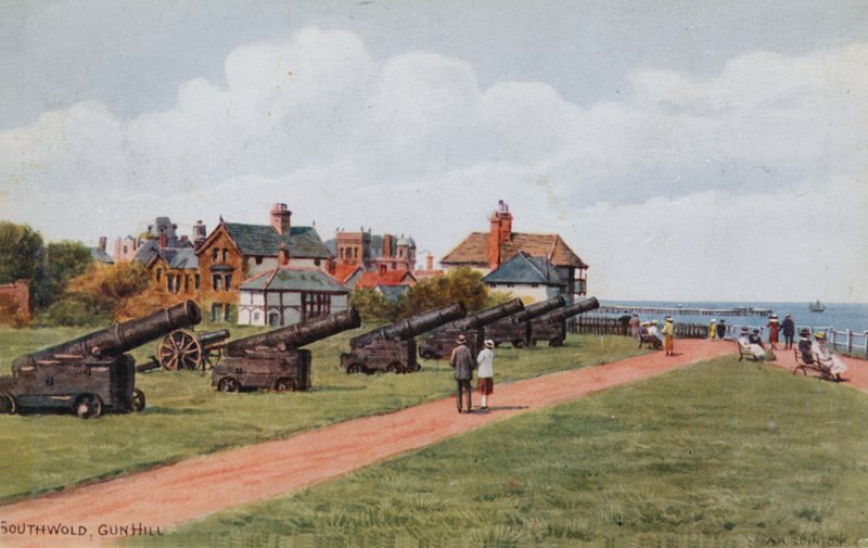 Southwold, Gun Hill af Alfred Robert Quinton