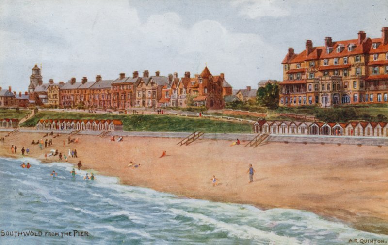 Southwold fra molen af Alfred Robert Quinton