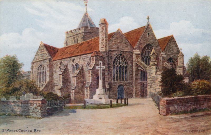 St Marys Church, Rye af Alfred Robert Quinton