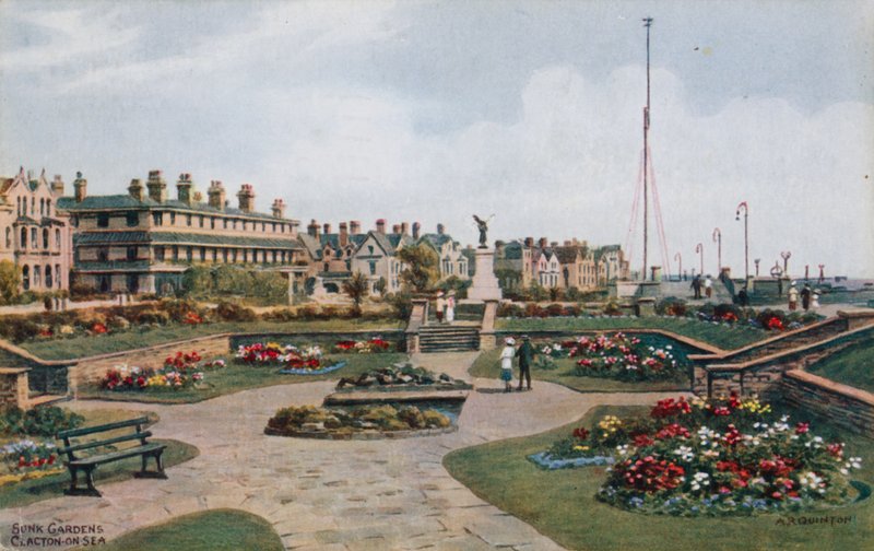 Sunk Gardens, Clacton-on-Sea af Alfred Robert Quinton