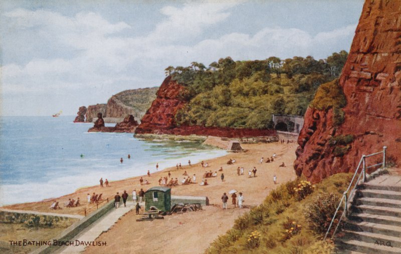 Badestranden, Dawlish af Alfred Robert Quinton