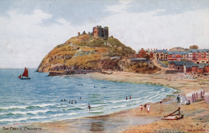 Slottet, Criccieth af Alfred Robert Quinton