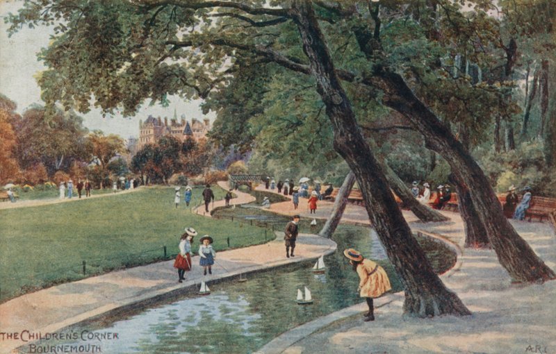 Børnehjørnet, Bournemouth af Alfred Robert Quinton