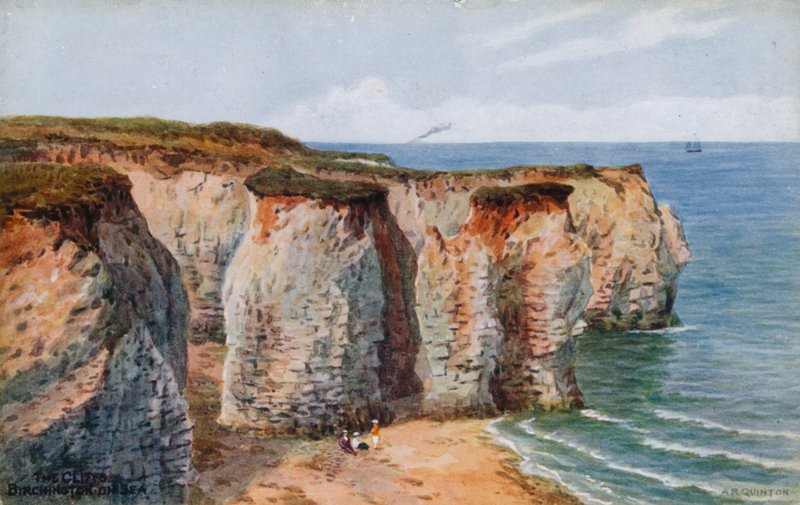 Cliffs, Birchington-on-Sea af Alfred Robert Quinton