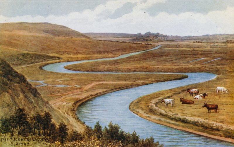 Cuckmere Valley, Seaford af Alfred Robert Quinton