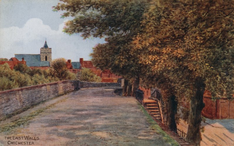 Østmuren, Chichester af Alfred Robert Quinton