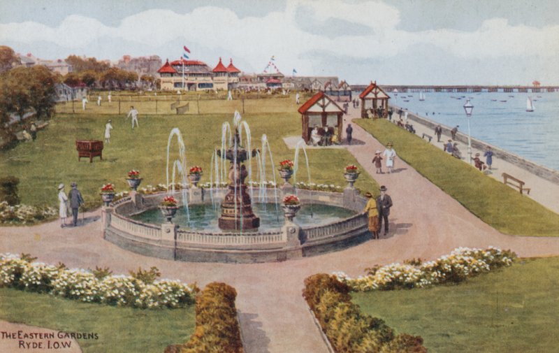 The Eastern Gardens, Ryde I O W af Alfred Robert Quinton
