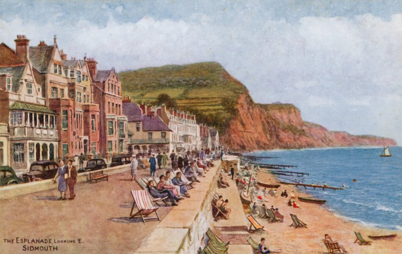Esplanaden, ser E, Sidmouth af Alfred Robert Quinton