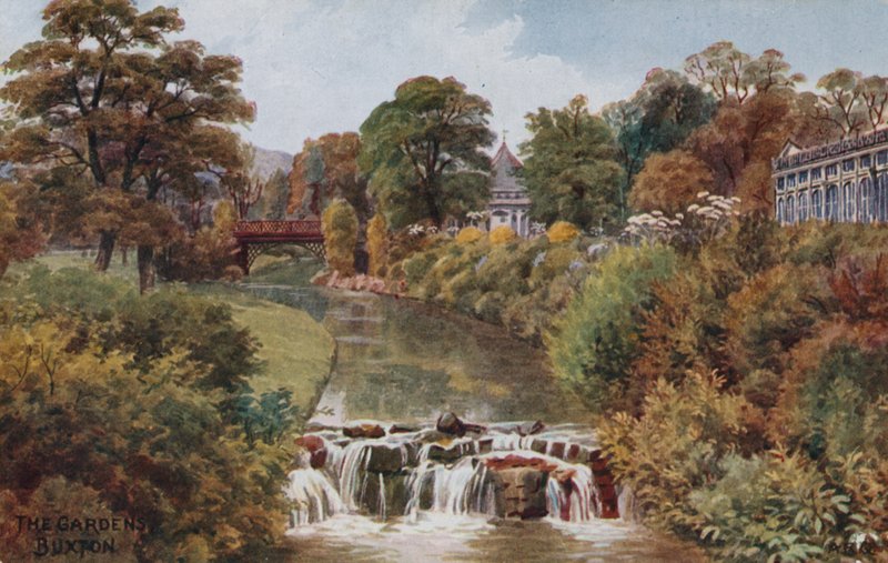 The Gardens, Buxton af Alfred Robert Quinton