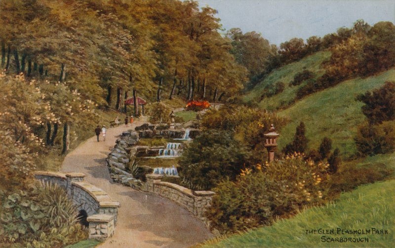 Glen Peasholm Park, Scarborough af Alfred Robert Quinton