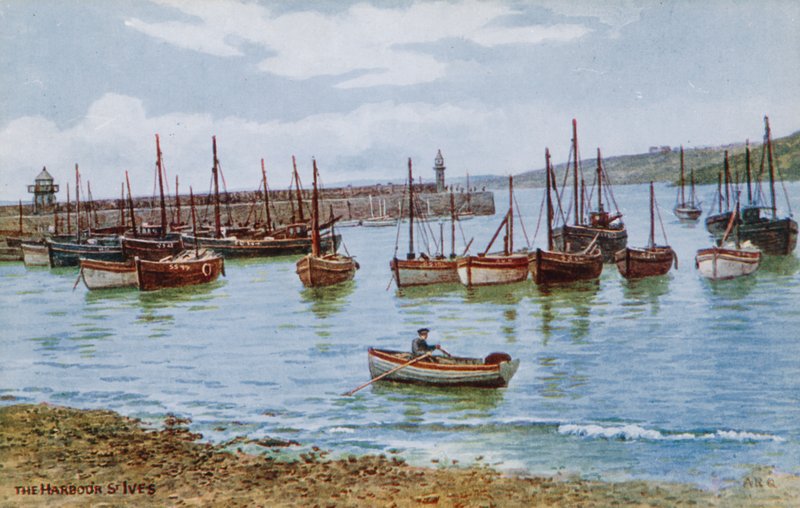 Havnen, St Ives af Alfred Robert Quinton