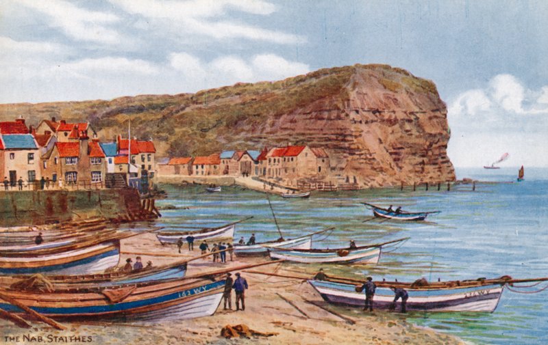 The Nab, Staithes af Alfred Robert Quinton