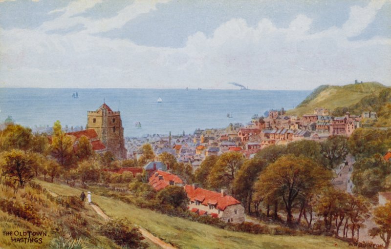 Den gamle bydel, Hastings af Alfred Robert Quinton