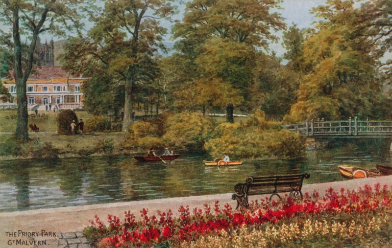 The Priory Park, Gt Malvern af Alfred Robert Quinton
