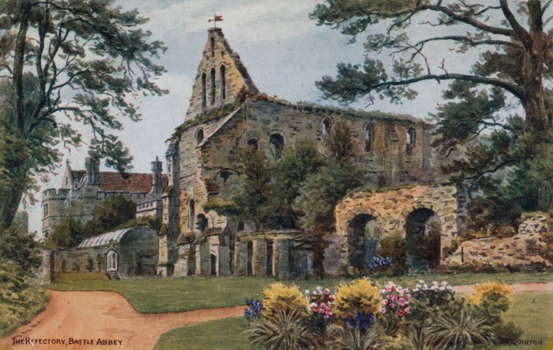 Refectory, Battle Abbey af Alfred Robert Quinton