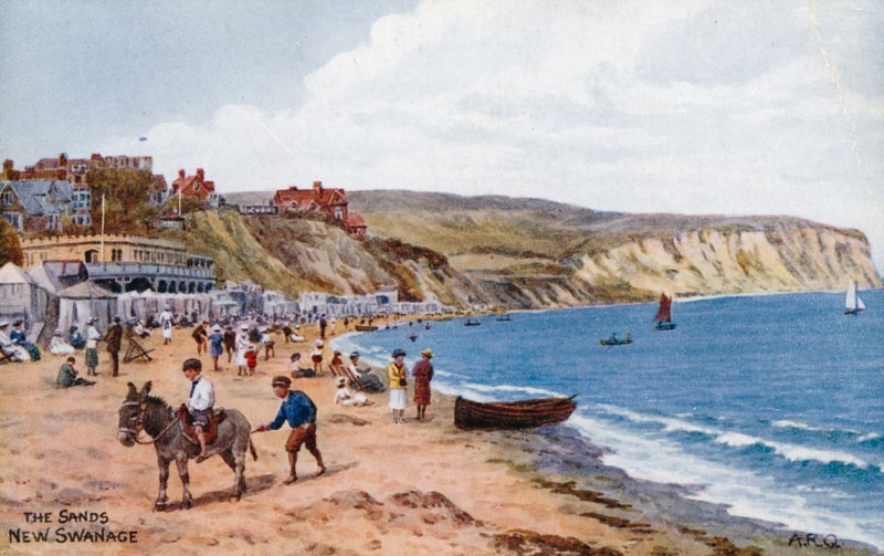 The Sands, New Swanage af Alfred Robert Quinton