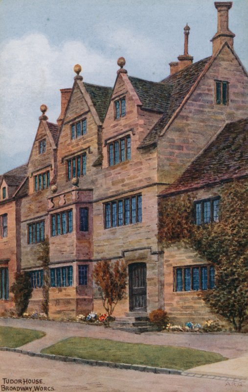 Tudor House, Broadway, Worcs af Alfred Robert Quinton