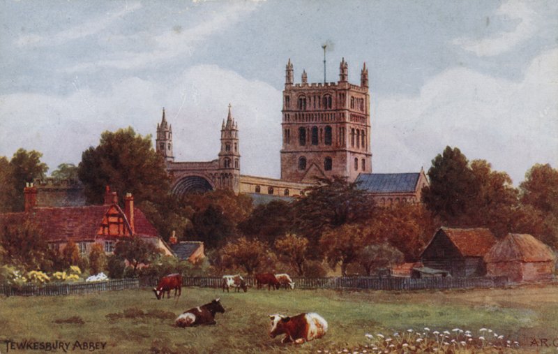 Tewkesbury Abbey af Alfred Robert Quinton