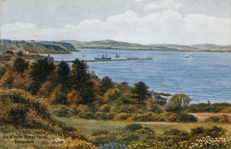 Udsigt fra Berry Head, Brixham af Alfred Robert Quinton