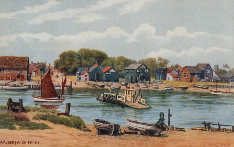Walberswick færge af Alfred Robert Quinton