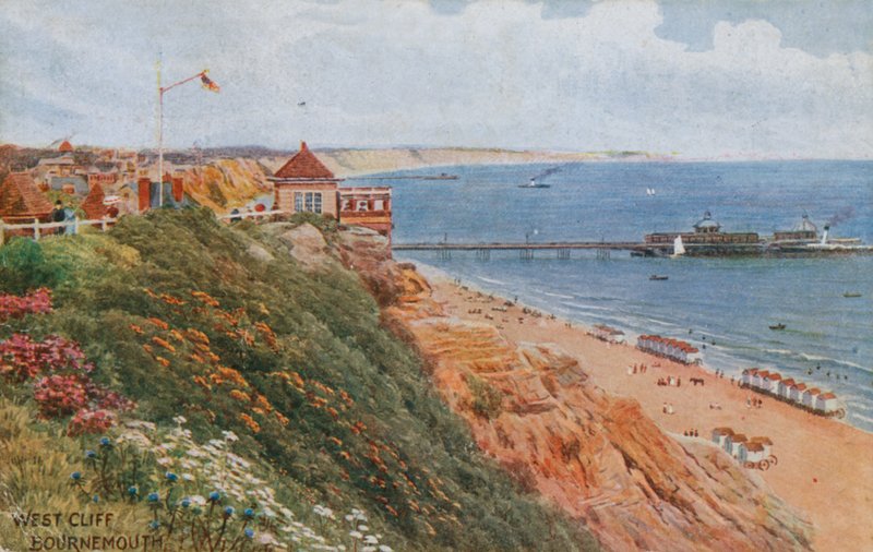 West Cliff, Bournemouth af Alfred Robert Quinton