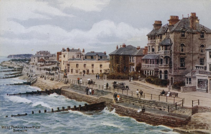 West Parade fra Pier, Bognor af Alfred Robert Quinton