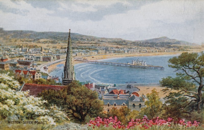 Weston-Super-Mare af Alfred Robert Quinton