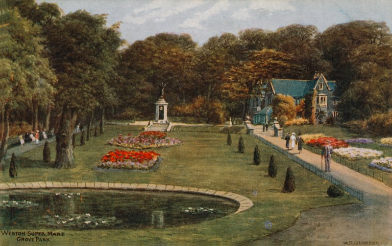 Weston-Super-Mare, Grove Park af Alfred Robert Quinton