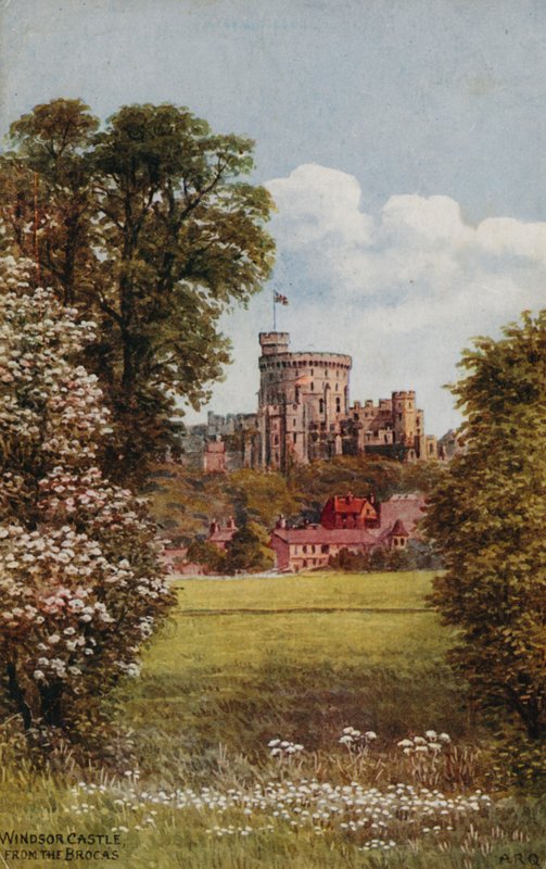 Windsor Castle fra The Brocks af Alfred Robert Quinton
