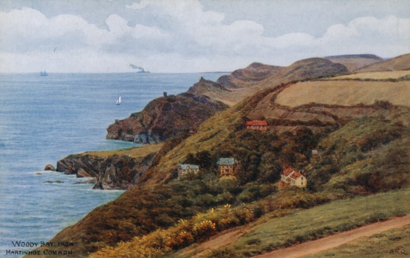 Woody Bay, fra Martinhoe Common af Alfred Robert Quinton