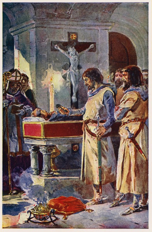 Martim de Freitas i Toledo (farvelitografi) af Alfredo Roque Gameiro