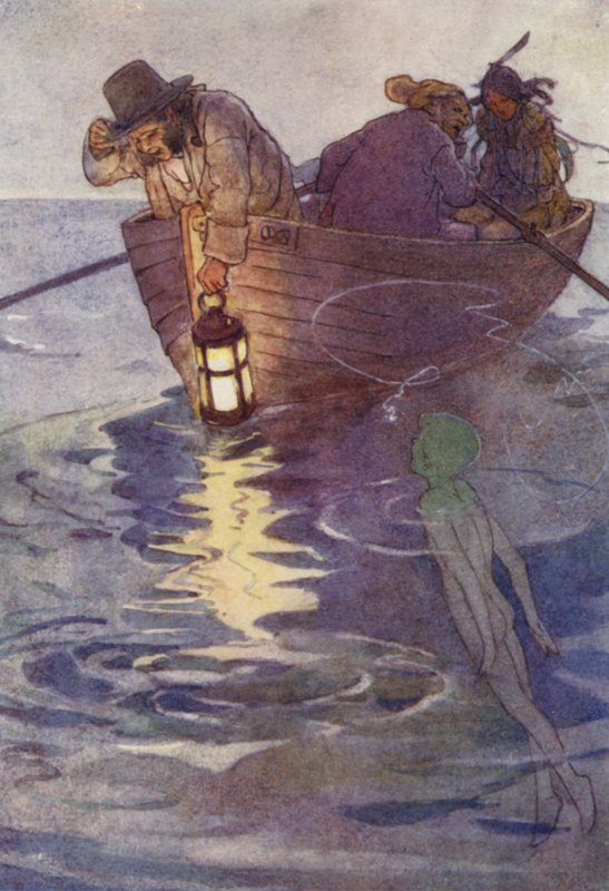 Tiger Lily var tæt bundet med reb (farve litho) af Alice Bolingbroke (after) Woodward