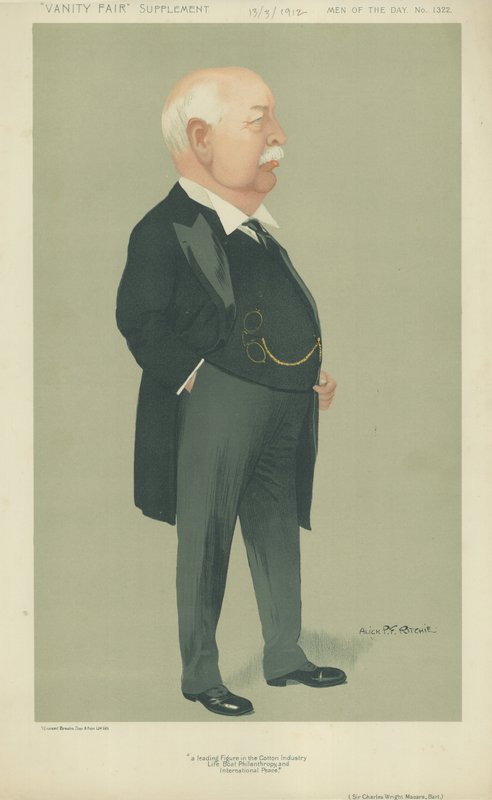 Sir Charles W Macara af Alick P. F. Ritchie