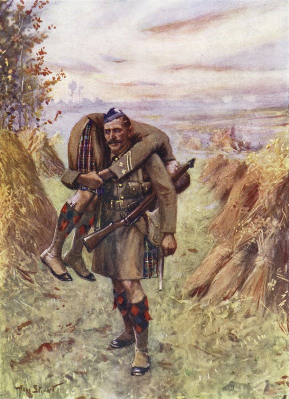Menig Ross Tollerton vinder Victoria Cross af Allan (after) Stewart