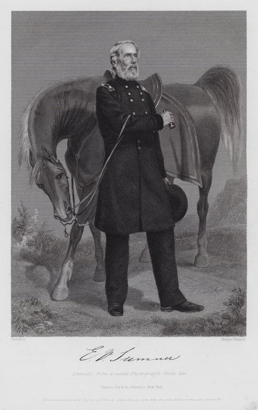 Edwin Vose Sumner (gravering) af Alonzo (after) Chappel