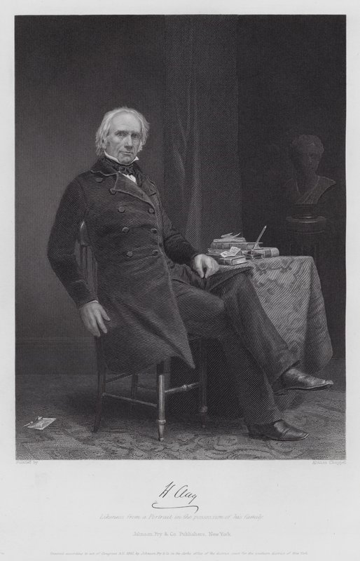 Henry Clay (gravering) af Alonzo (after) Chappel
