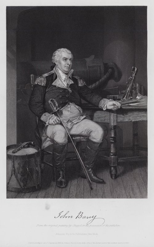 John Barry (gravering) af Alonzo (after) Chappel
