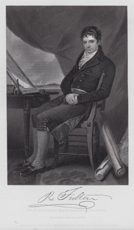 Robert Fulton (gravering) af Alonzo (after) Chappel