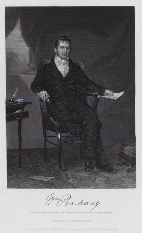 William Pinkney (gravering) af Alonzo (after) Chappel