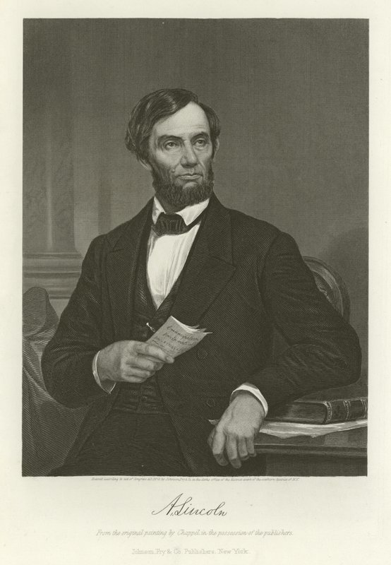 Abraham Lincoln af Alonzo Chappel
