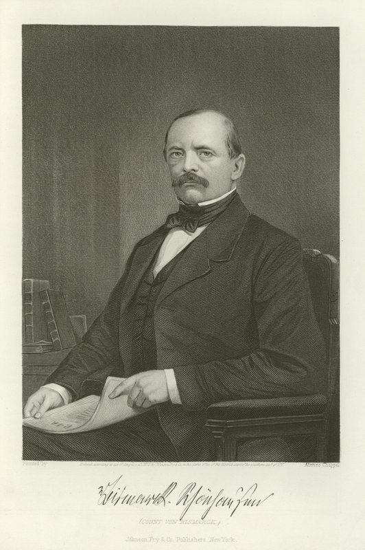 Greve von Bismarck af Alonzo Chappel