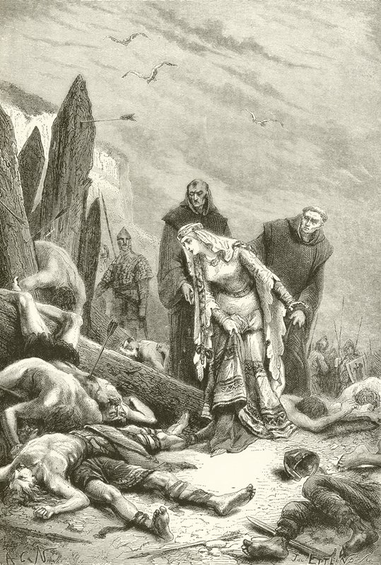 Slaget ved Hastings af Alphonse Marie de Neuville